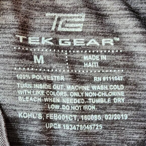 TEK GEAR Kids American Flag Baseball T-Shirt Size Medium - Picture 9 of 13